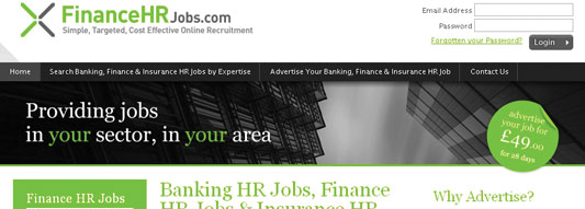 Finance HR Jobs